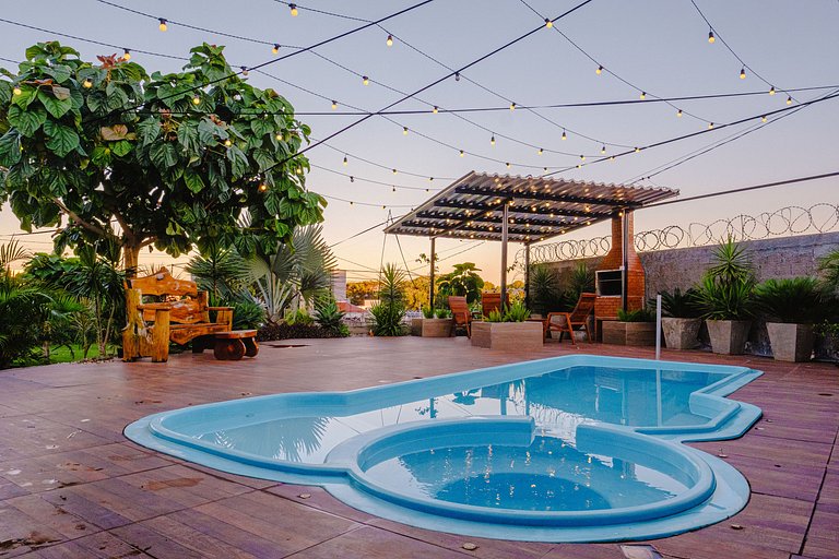 Cabana Raízes: Hidro + Lareira + Piscina Privativa