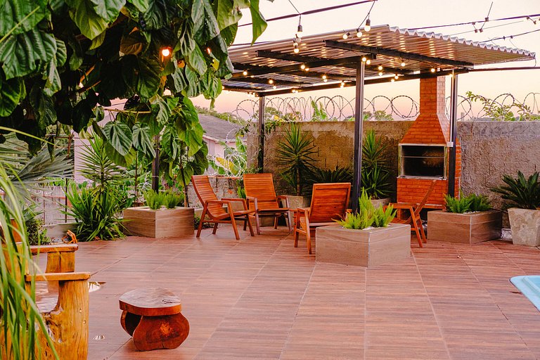 Cabana Raízes: Hidro + Lareira + Piscina Privativa