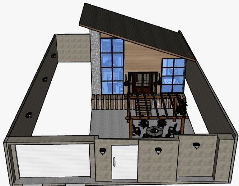 Em Construção Texas: Estilo Country, Hidro e Lareira