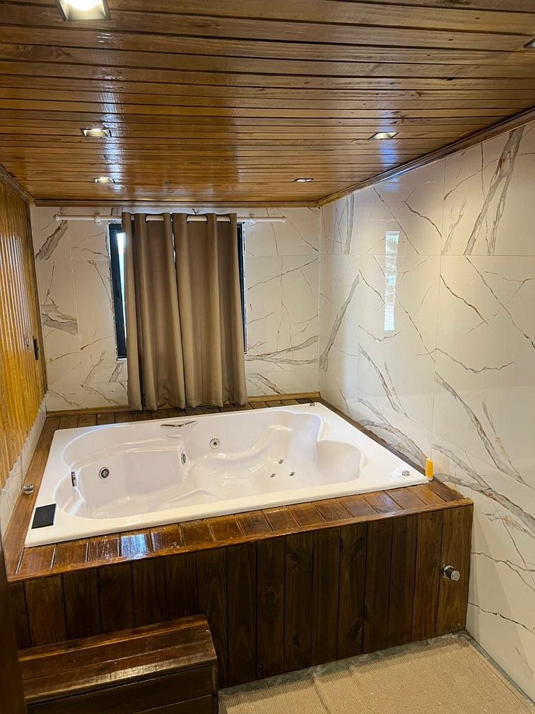 Cabana Raízes: Hidro + Lareira + Piscina Privativa